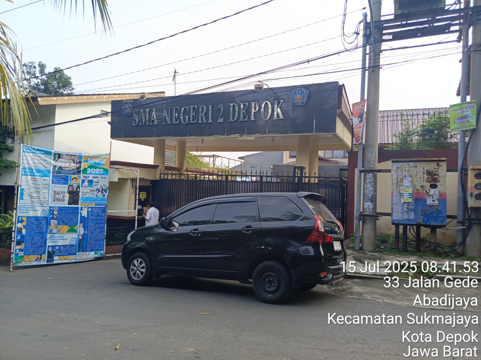 SMAN 2 Depok, Diduga Jalur Pendaftaran Keluarga Ekonomi Tidak Mampu Ada 8 Orang Fiktip