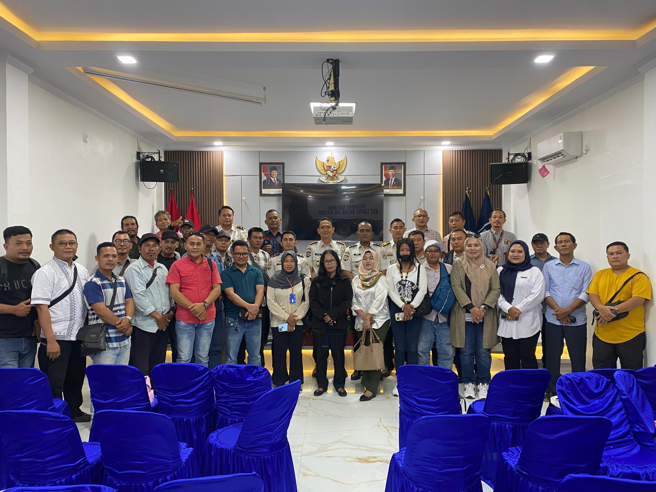 Lembaga Permasyarakatan Kelas II A Menggelar halalbihalal Bersama Insan Pers